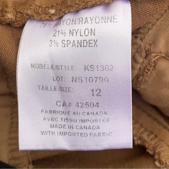 Women’s Swing Control Golf Pants Size 12 - Picture 6 of 6